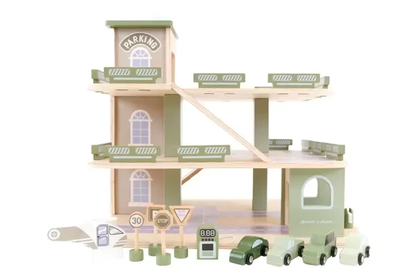 Complete garage met accessoires