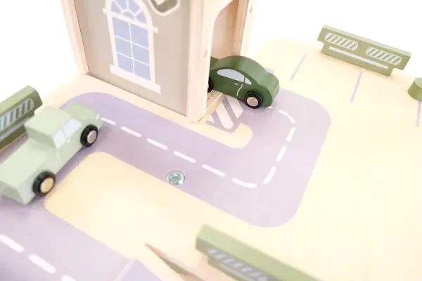 Breng auto's naar beneden en naar boven