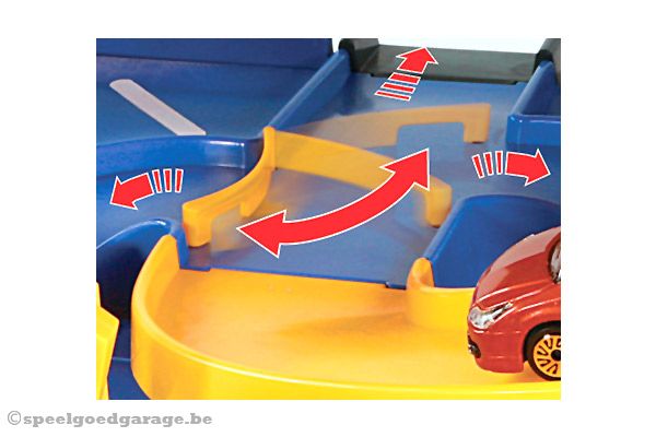 Laat de auto's de juiste route berijden.