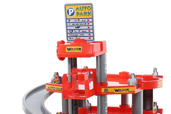 Bord bovenop de garage