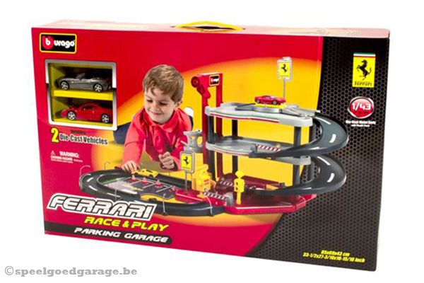 Ferrari garage in luxe verpakking.