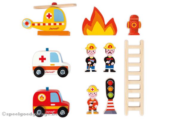 Accessoires worden meegeleverd.