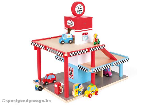 Compleet met afgebeelde accessoires.