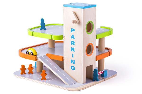 De autolift kan met de hand bediend worden